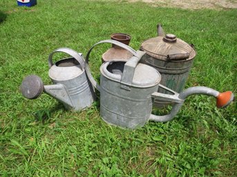 4 Piece Watering Oil And Milk Jug Set