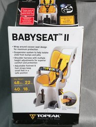 Over $295 Retail Price - TOPEAK Babyseat II For Bicycle - Brand New In Box - Never Used - Still In The Box