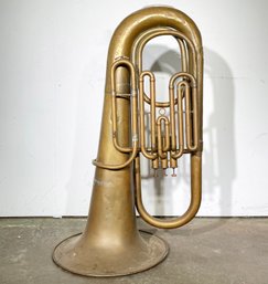 A Vintage Italian Baritone Horn By Roth