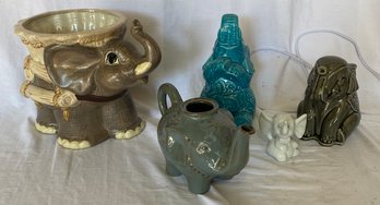 Ceramic Elephants