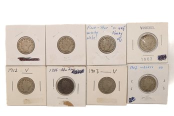 1883 No Cents Liberty V Nickel And More!