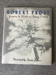 ROBERT FROST STOPPING BY WOODS ON A SNOWY EVENING BOOK