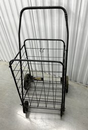 Portable Folding Shopping Grocery Utility Cart On Wheels