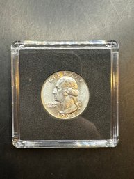 1964-D Uncirculated Washington Silver Quarter