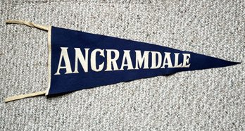 A Vintage Ancramdale Pennant