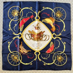 An Hermes Scarf - Springs - Never Worn