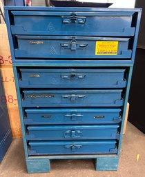 Barnes Distribution ?Commercial Seven Drawer Cabinet With Huge Collection Of Vehicle Keys And Key Fobs