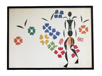 1973 Framed Print Henri Matisse - La Negresse