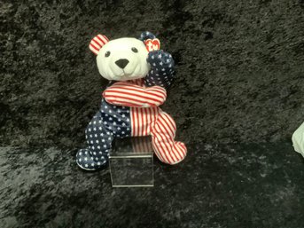 Beanie Buddies 1999 Sparkler Bear 4