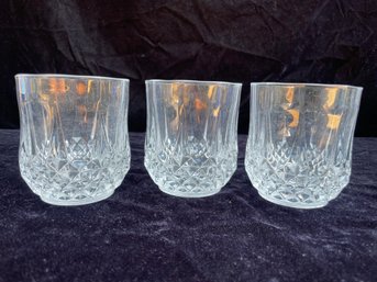 Crystal D'Arques Rocks Glasses - Set Of 3