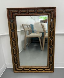 Large Mirror With Wooden Frame Different Type Pf Design On The Side Of The Frame ***Separate Pick-Up Location