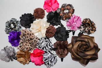 Lot Of Flower Hair Pins