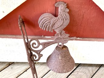 Cast Iron Rooster Bell