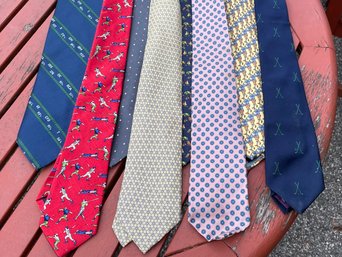 Ties By Hermes, Brooks Brothers, And More