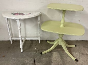 Two Painted Occasional Tables
