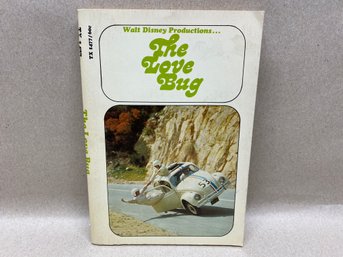 The Love Bug. Walt Disney Productions. 1970 Illustrated Soft Cover Book.