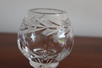 Crystal Bud Vase  3   High