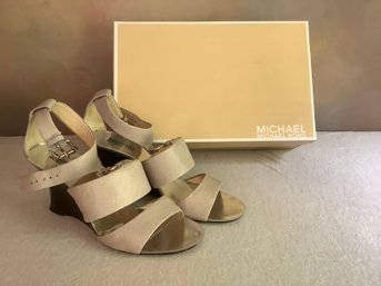 Michael Kors Cement Colored Heels #23