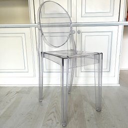 A Lucite Ghost Chair