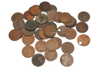 Indian Head Cull Lot With Mix Dates From 1881-1909