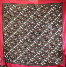 Designer Silk Scarf Of Ladies Shoes By Maude Frizon