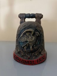 Colonial Inn Ceramic Bell
