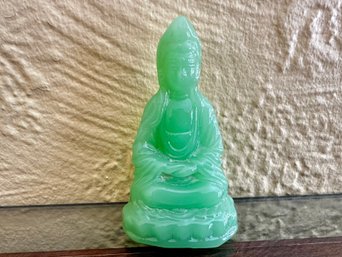 Jadeite Figure Of A Seated Buddha