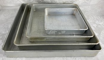 Four Square Cake Pans