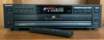 SONY 5 Disc Cd Changer With Remote