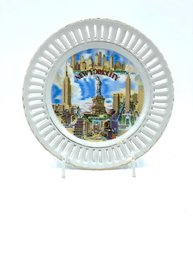 Vintage New York City Collectable Souvenir Plate