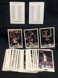 1992 Classic Basketball Complete Set With Shaq Rookie - M