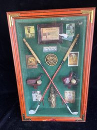 Golfer Shadow Box