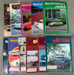 11 Vintage Special Interest Car Magazines ~ All From 1970s ~