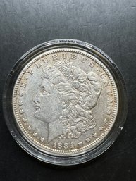 1884 Morgan Silver Dollar