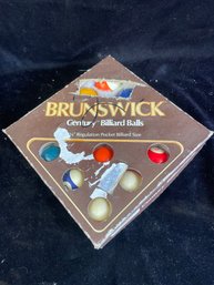 Brunswick Century Billiard Balls