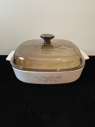 Corning Ware Symphony Large Casserole Dish With Lid