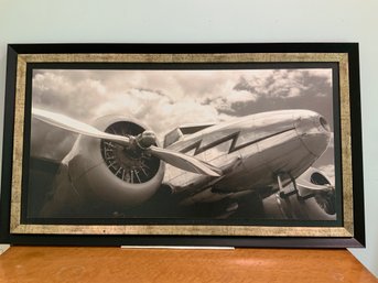 Framed Airplane Photo (large)