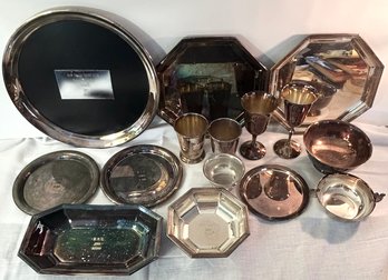 Lot Of Silver Plate Items