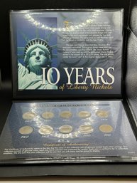 10 Years Of Liberty Nickels