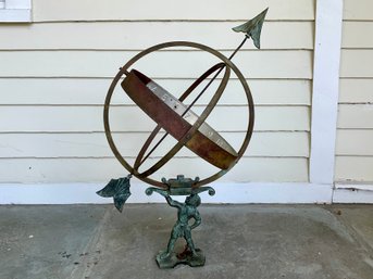 Vintage Atlas Armillary