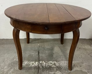 Antique French One Drawer Table
