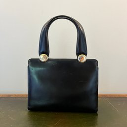 A Koret Black Leather Hand Bag - Includes Change Purse