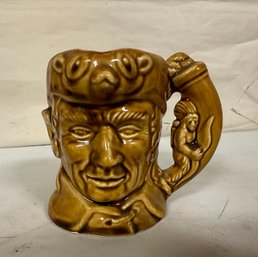Vintage Rockingham Daniel Boone Mug 1840 Made In USA.   BW - A3