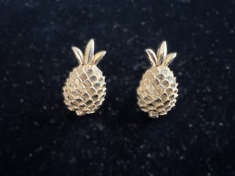 1975 Mimi Di Nicola Pineapple Earrings