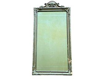 Antique Mirror With Gold Wood Frame- Please See Photos For Condition.