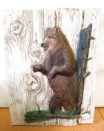 Leland Cox Bear Sculpture Sign 1995 Ltd Ed 106/3000