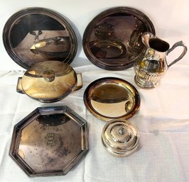 Lot Of Silver Plate Pieces