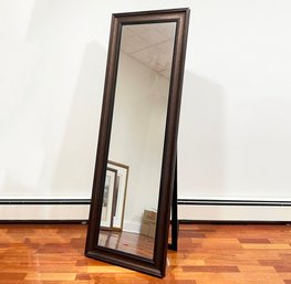 A Full Length Mirror - Hanging Or Easel Style Back 1 Of 3