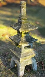 A Gorgeous Cast Stone Garden Pagoda