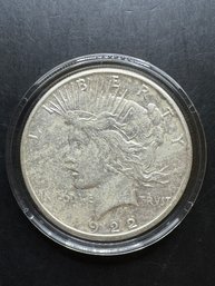 1922-S Silver Peace Dollar